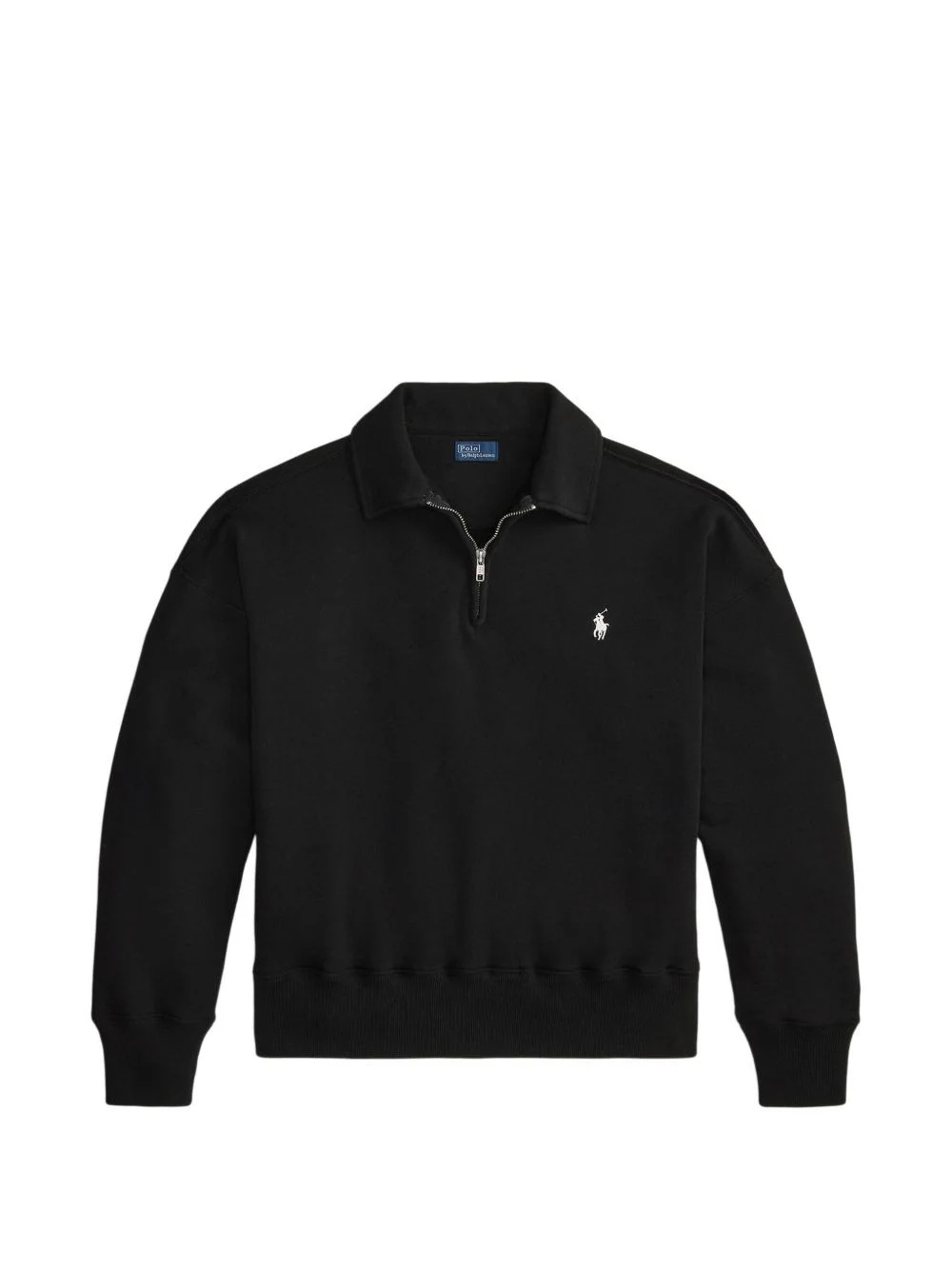quarter-zip fleece pullover - 1