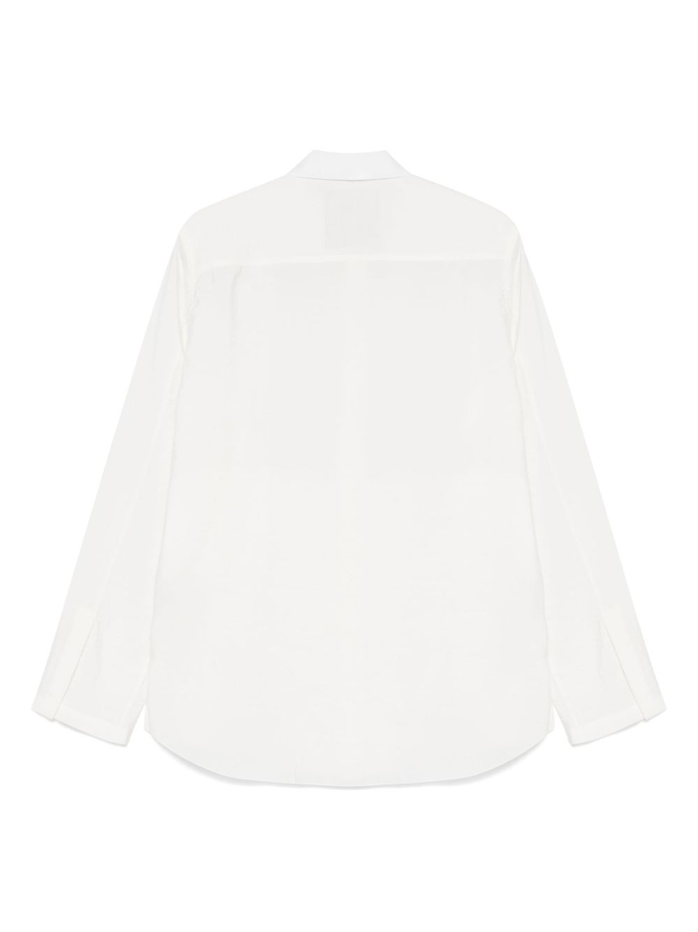 crinkled-finish shirt - 2