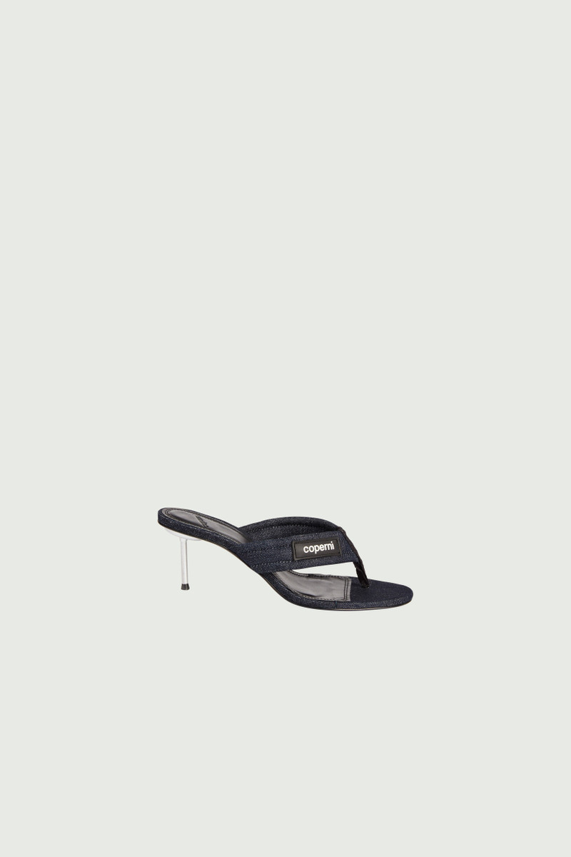 COPERNI Denim Branded Thong Sandal outlook