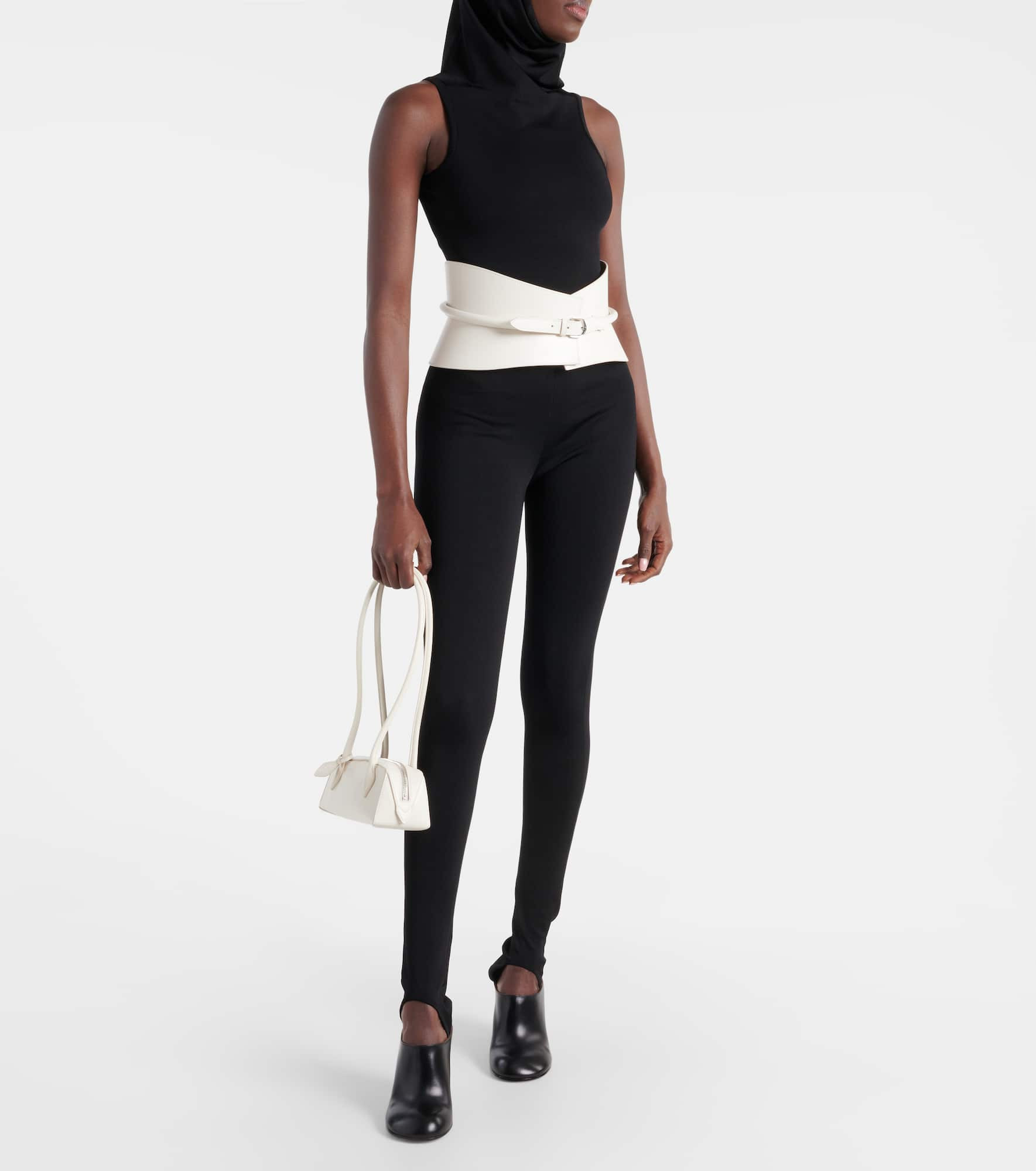 Le Teckel Small leather shoulder bag - 5