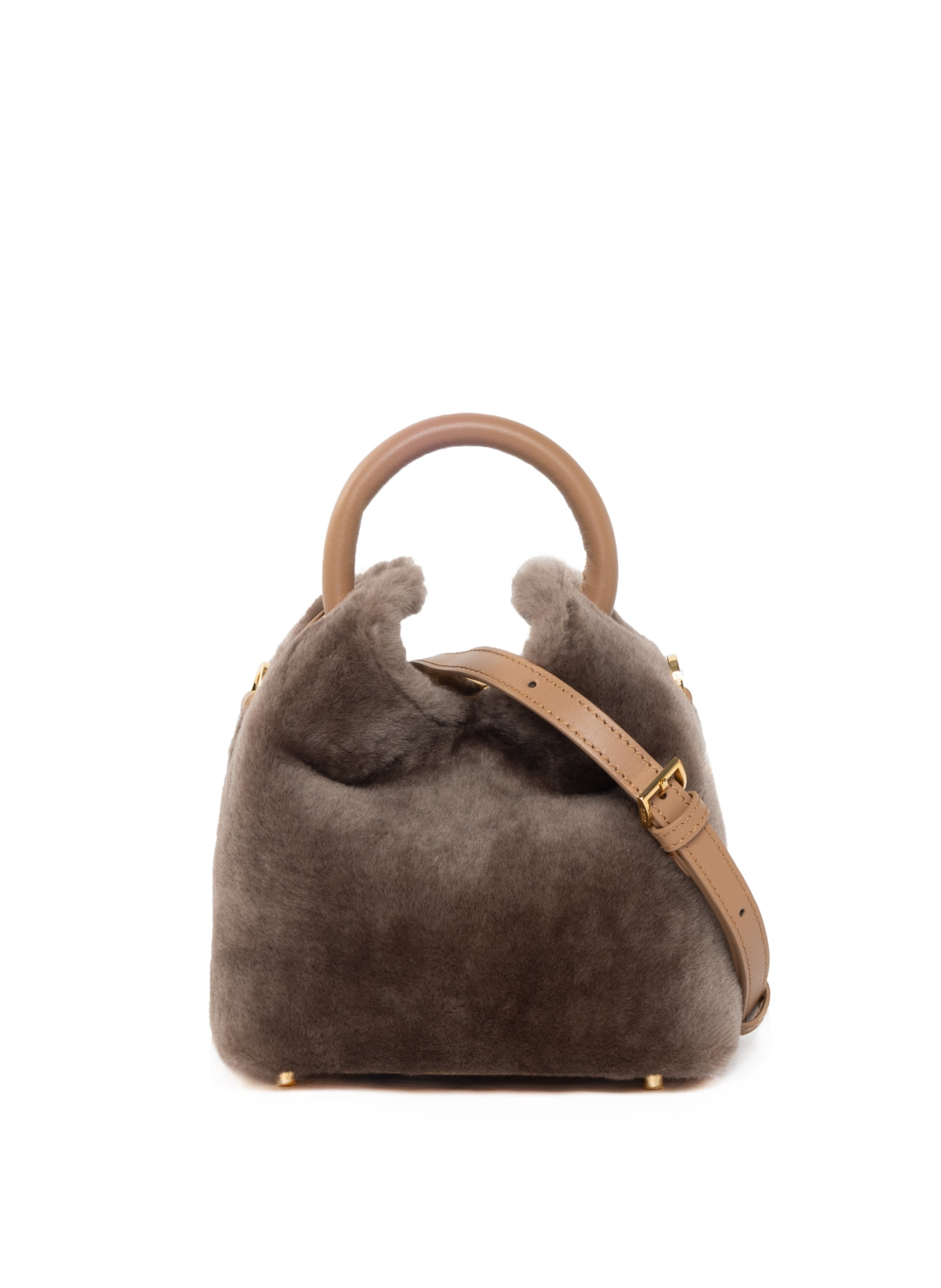 Madeleine Shearling Montone Taupe - 4