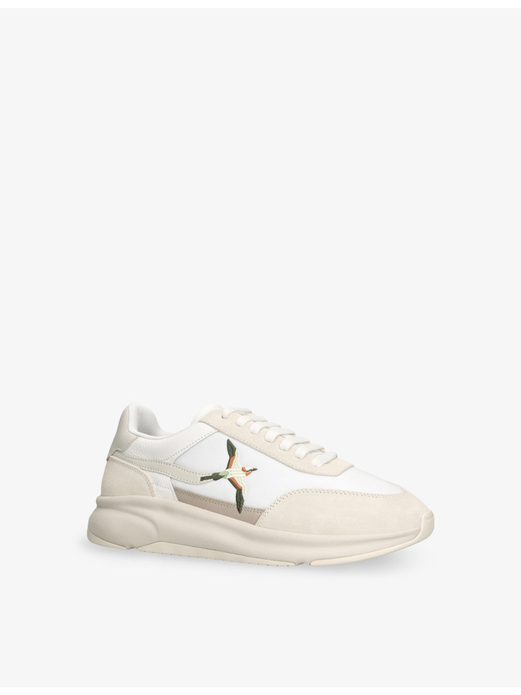 Genesis Neo Bird Suede and Leather Low-Top Runner Trainers - 3