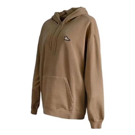 Converse Loose Fit Sneakers Patch Hoodie 'Nomad Khaki' 10025457-A03 - 1