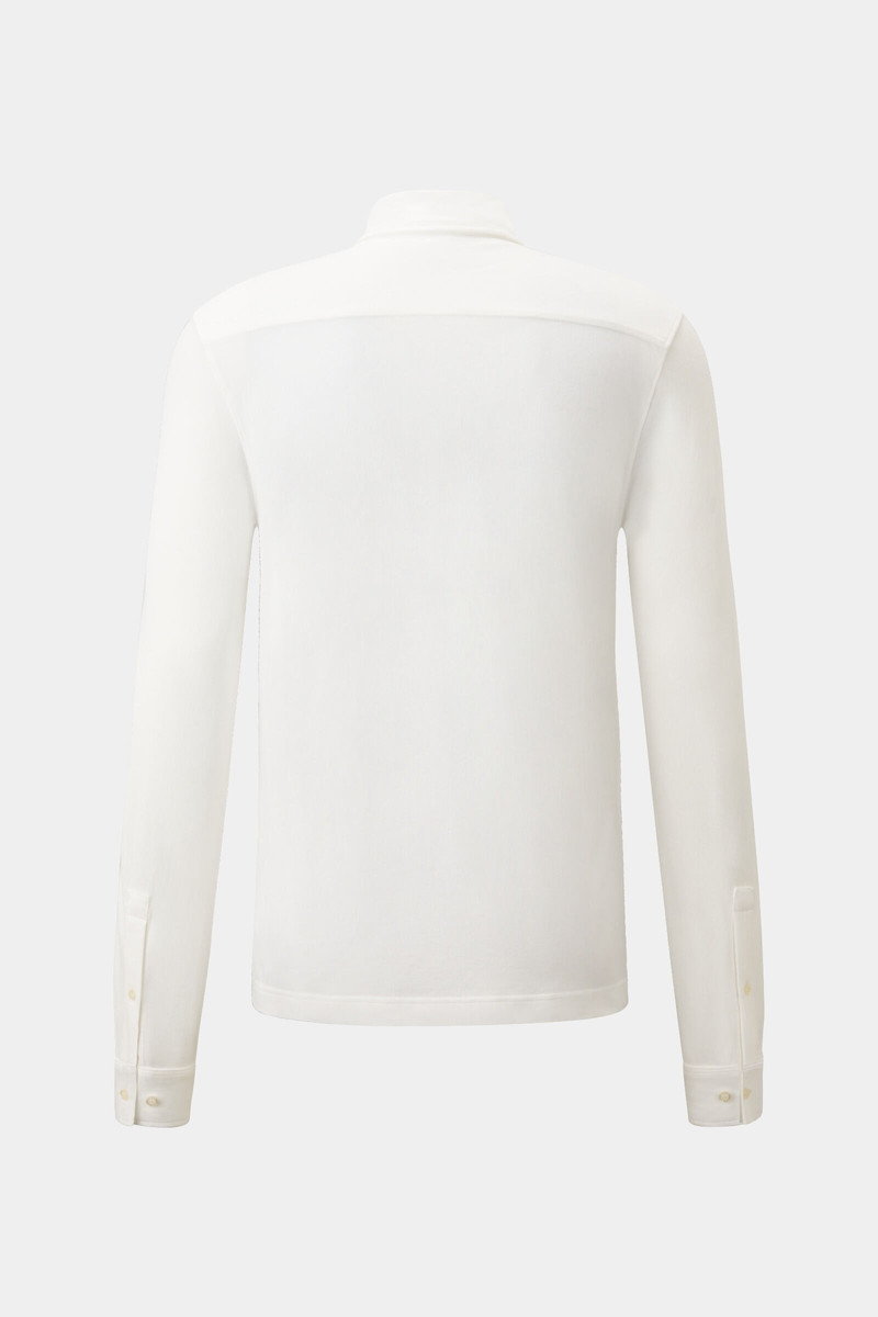 BOGNER Franz Polo shirt in Off-white outlook