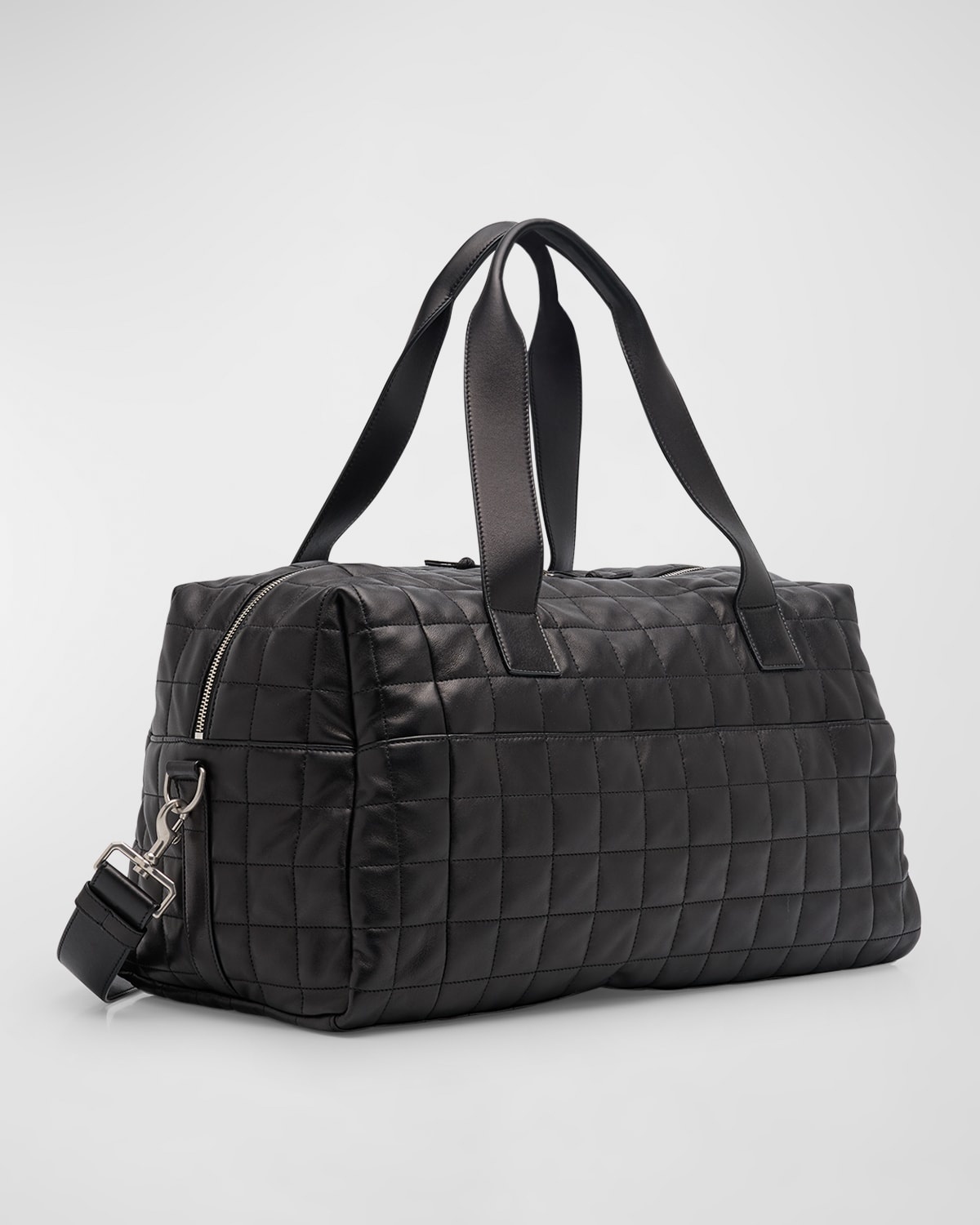 Men's Nuxx Quilted Leather Duffel Bag - 6
