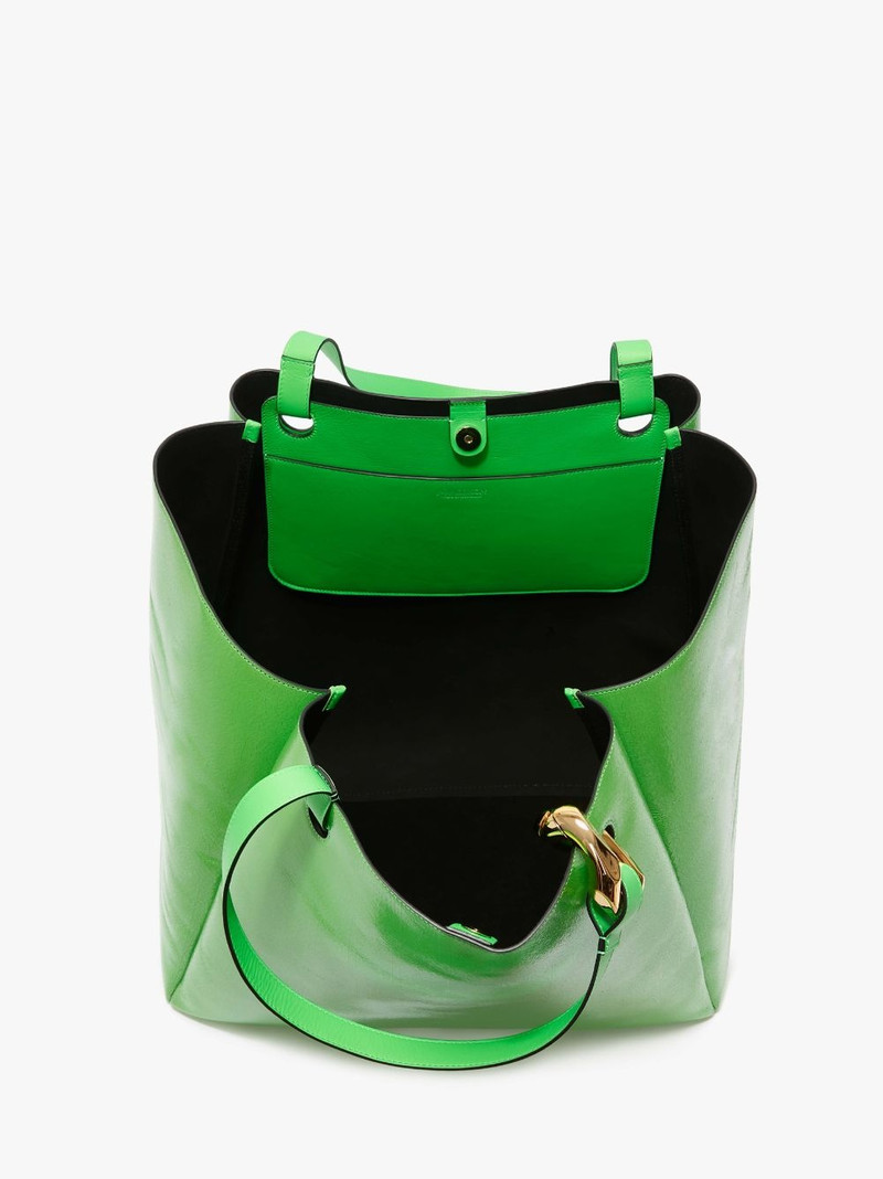 LARGE JWA CORNER TOTE - LEATHER TOTE BAG 3