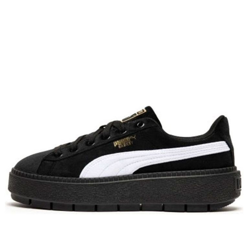 (WMNS) PUMA Platform Trace V Black/White 372613-01 - 1