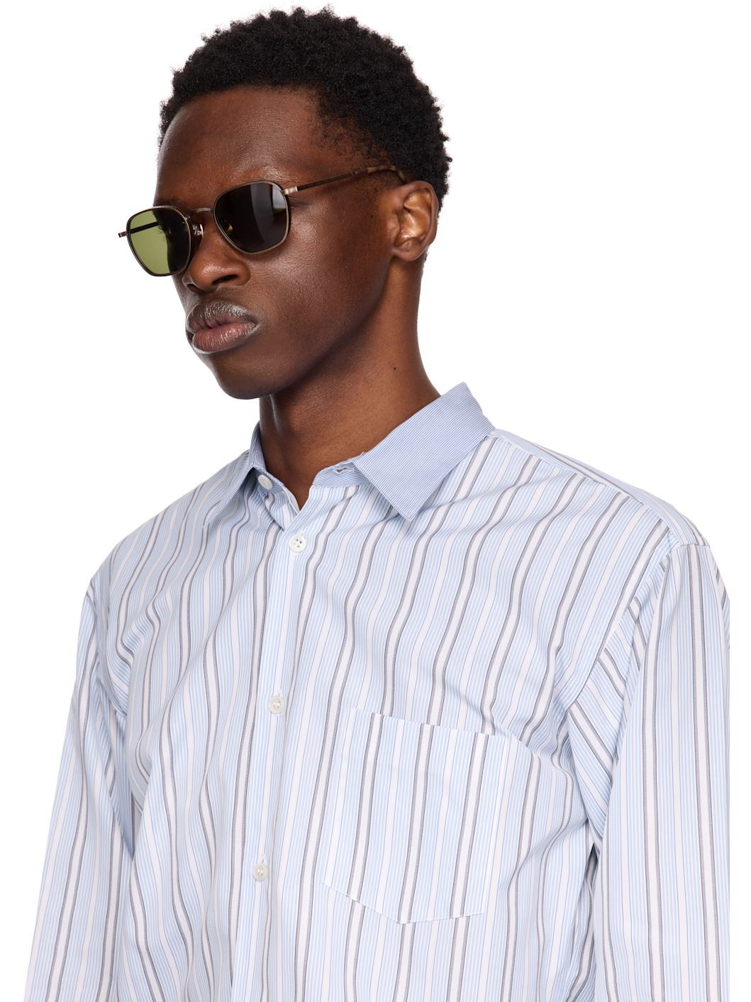 Gold M3101 Sunglasses - 4