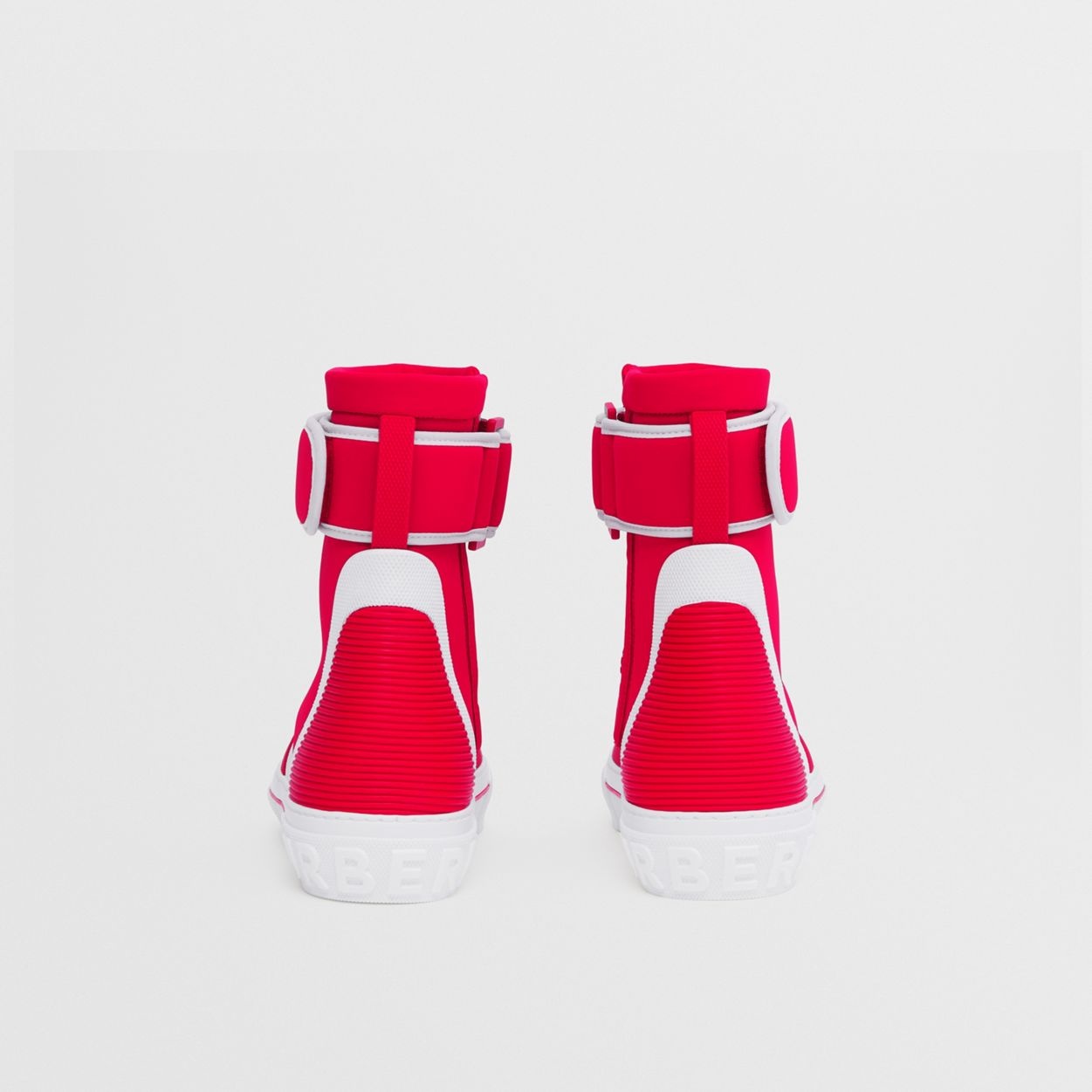 Stretch Nylon and Rubber Sub High-top Sneakers - 6