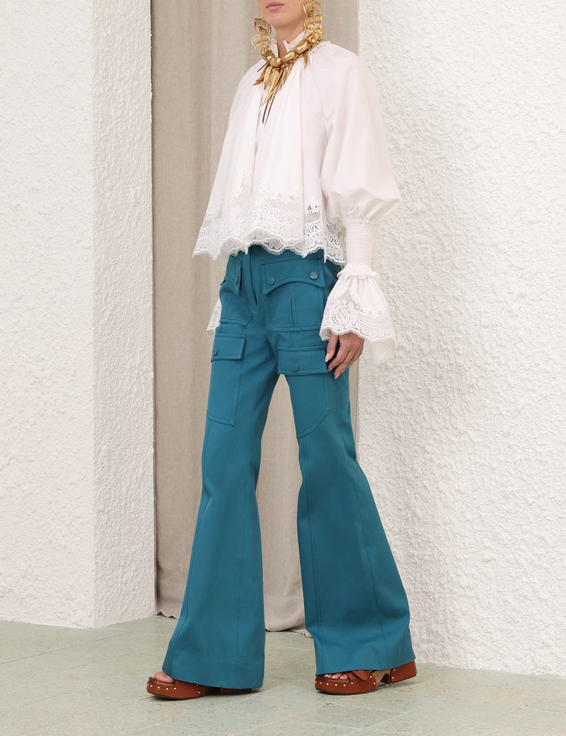 ALCHEMY SHIRRED BLOUSE 3