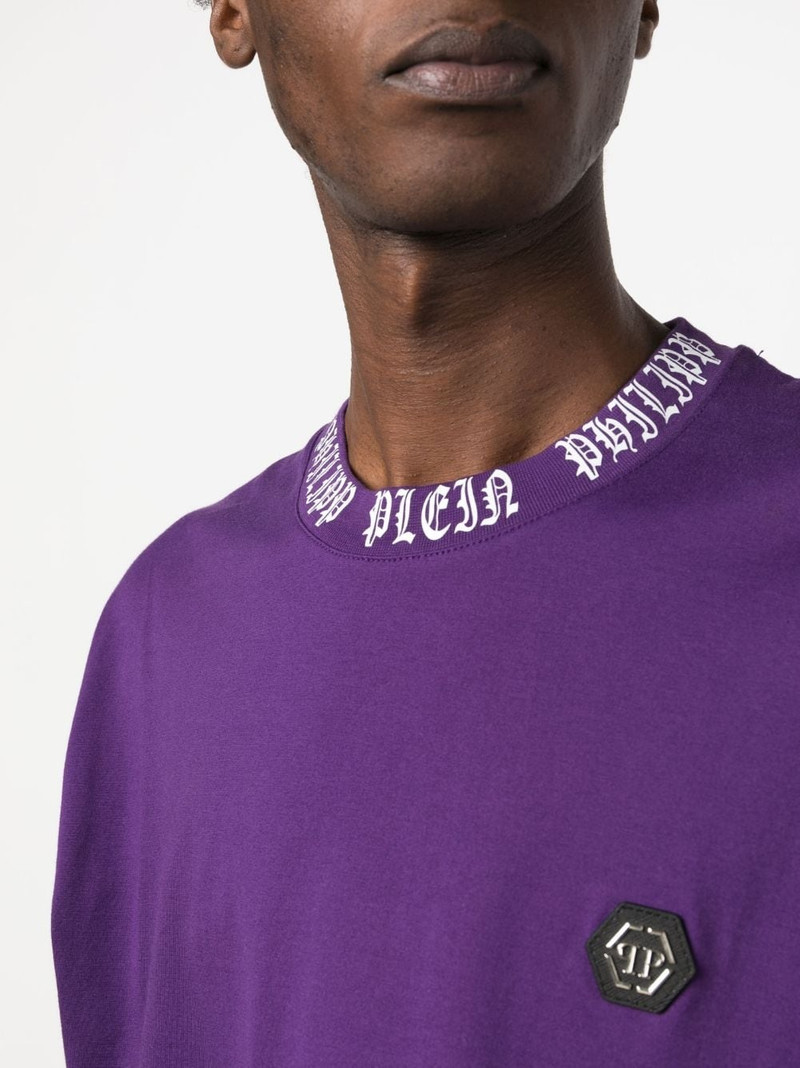 logo-print crew-neck T-shirt 5