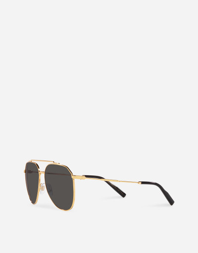 Dolce & Gabbana Diagonal Cut Sunglasses outlook
