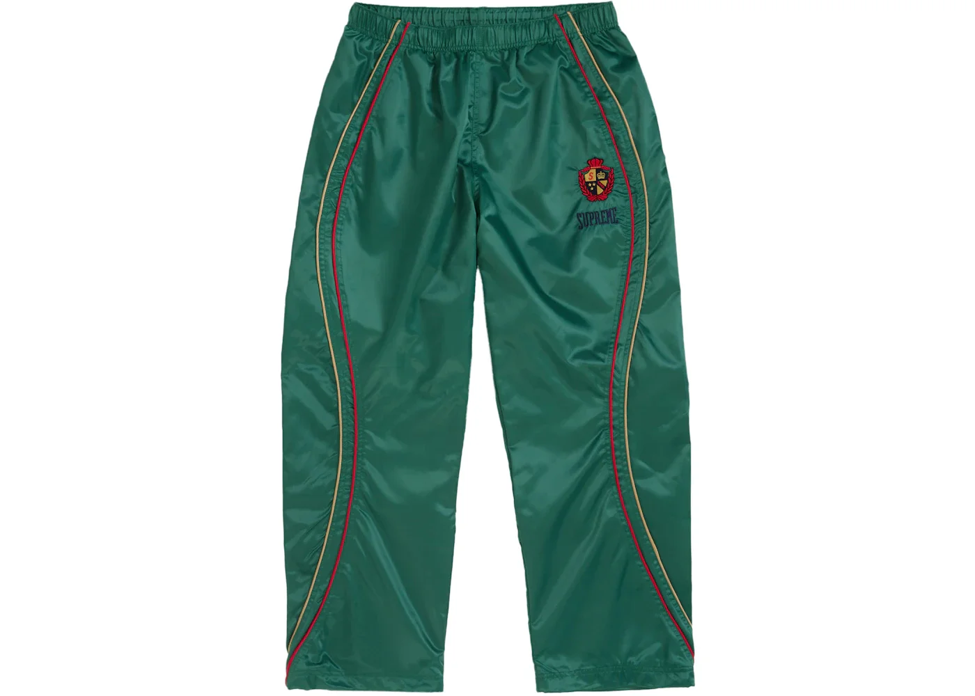 Supreme Satin Track Pant (SS25) Green - 1