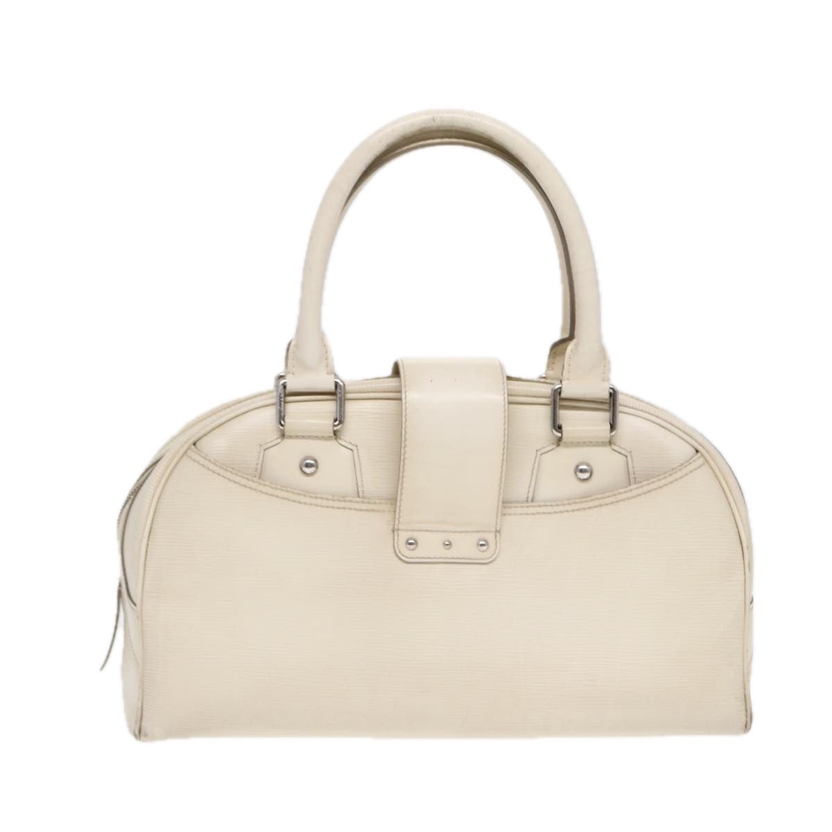LOUIS VUITTON Epi Boring Montaigne GM Hand Bag White Yvoire M5931j M5931j - 2