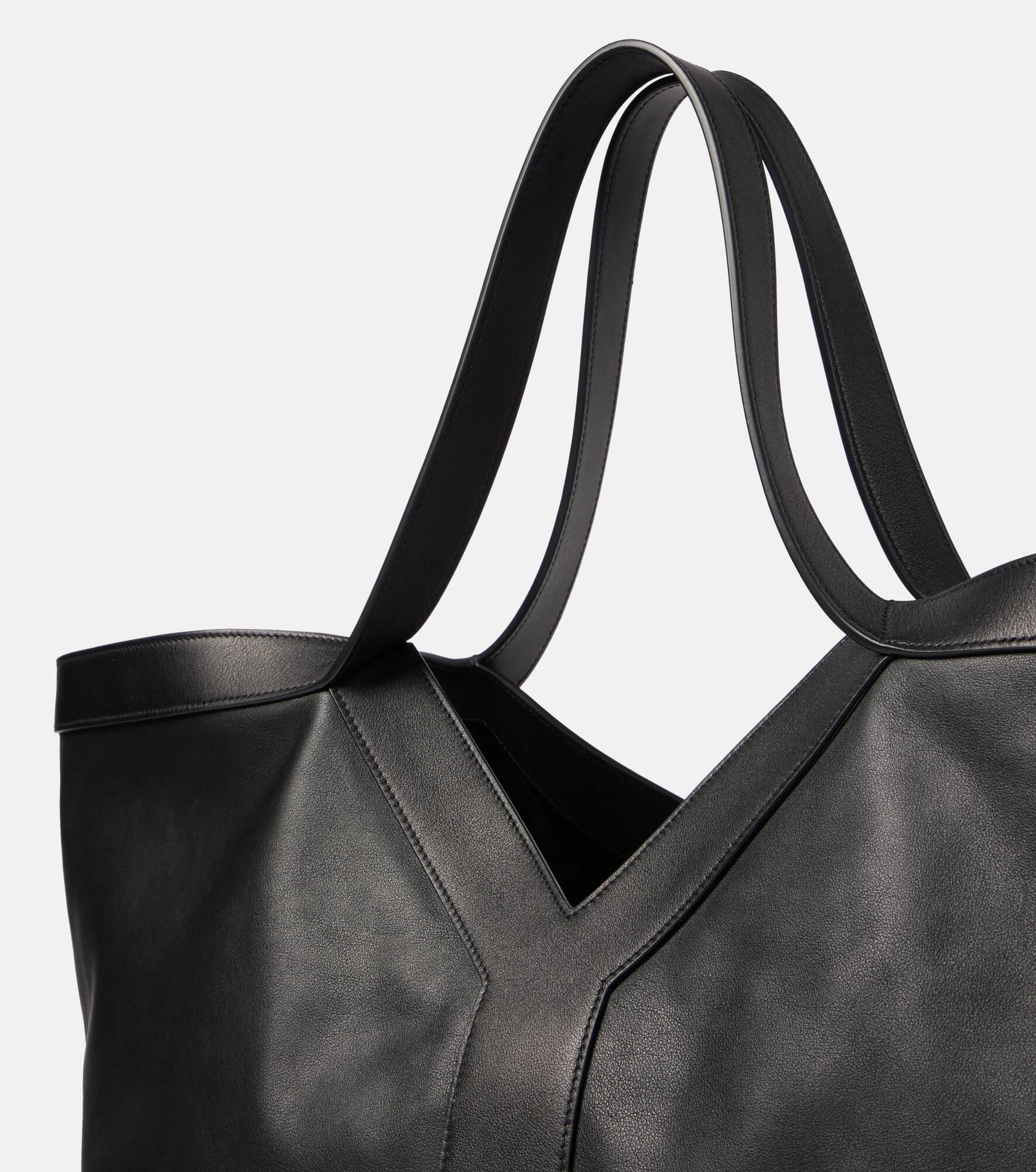Y leather tote bag - 6
