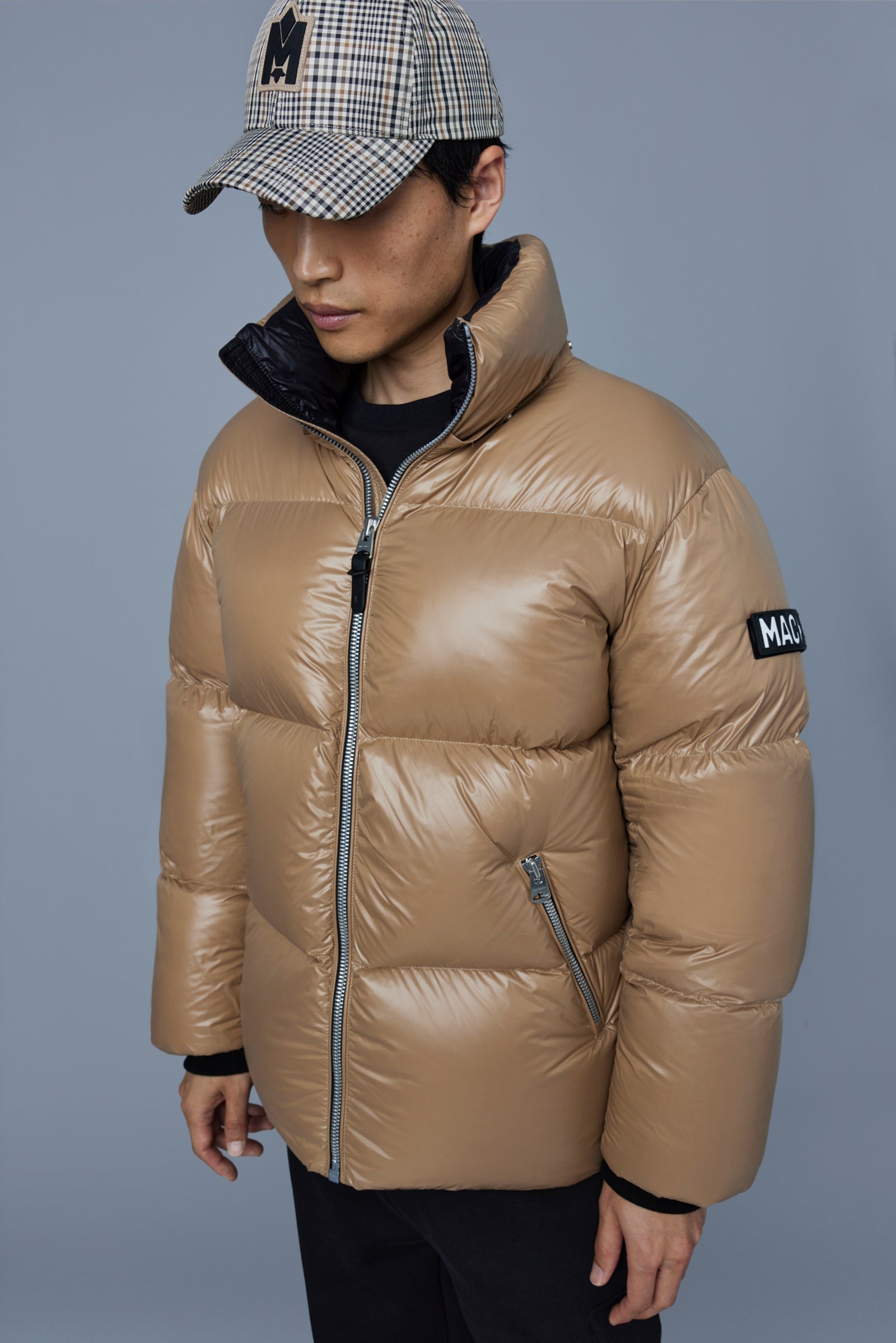KENT-Z lustrous down jacket with hood - 5