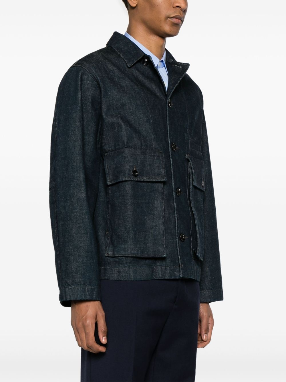 denim shirt jacket - 4