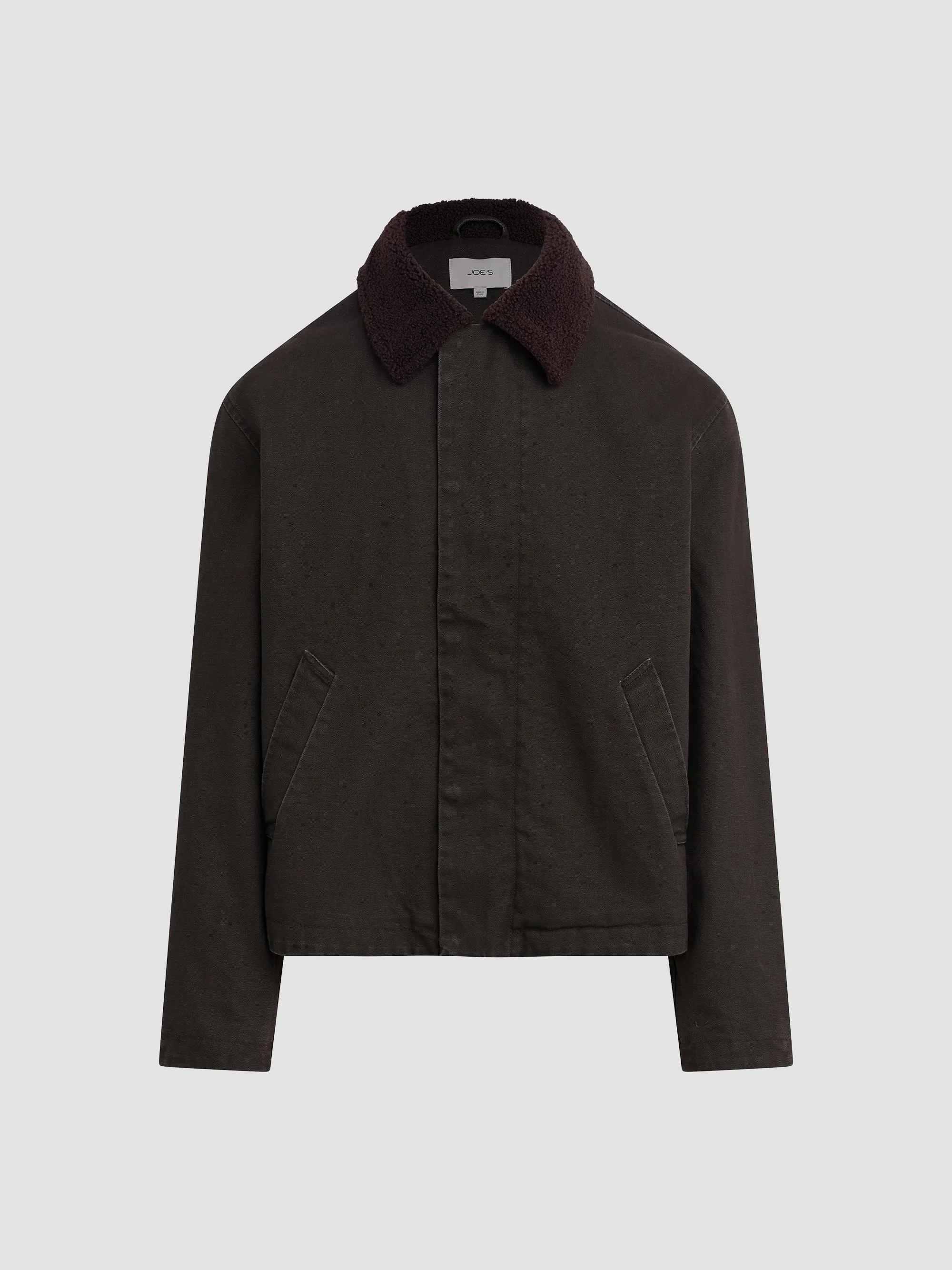 Men's Cotton Canvas Jacket - Tea Leaf - 1