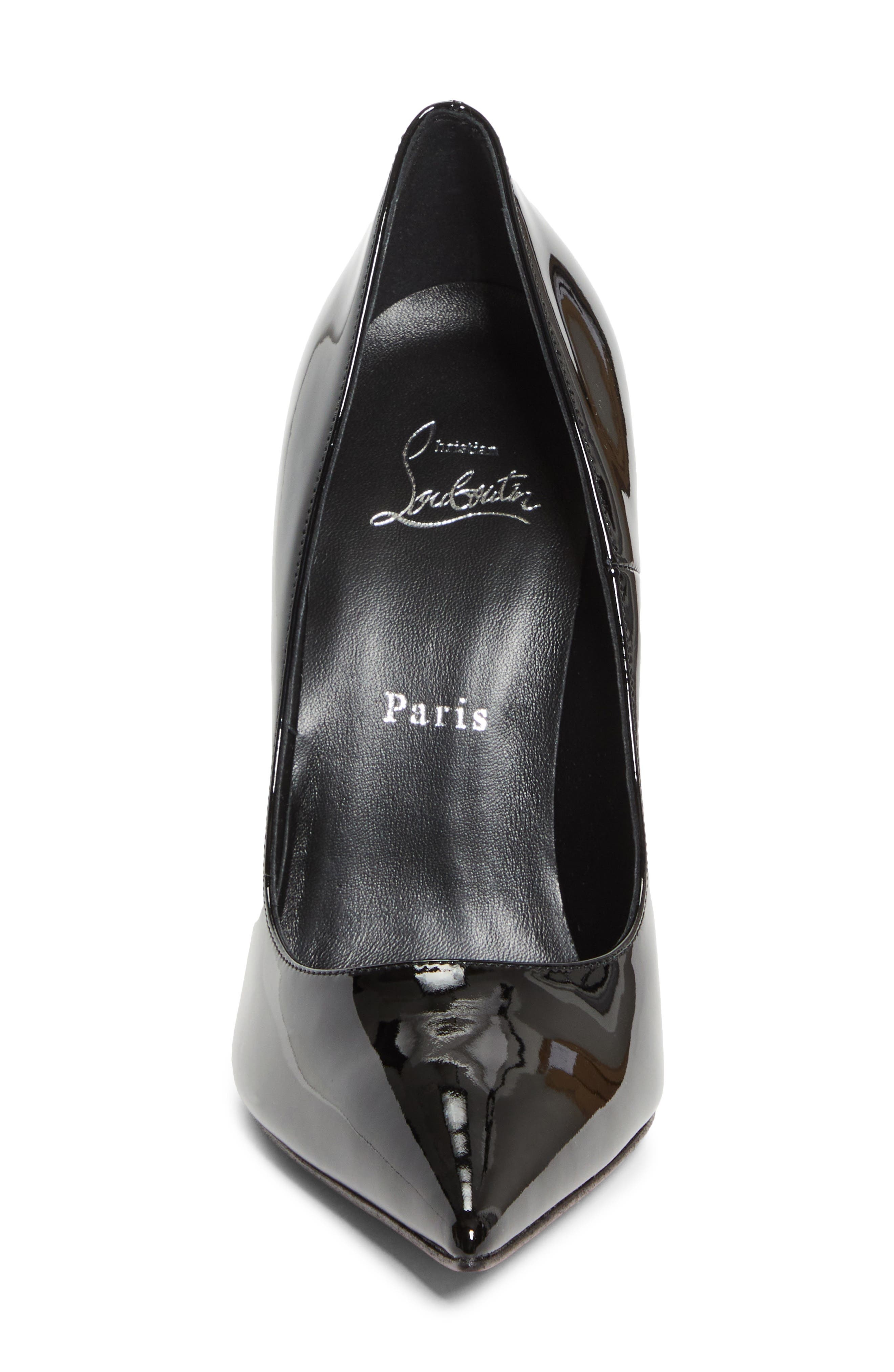 Christian Louboutin Miss Z Pointed Toe Pump in Black at Nordstrom - 4