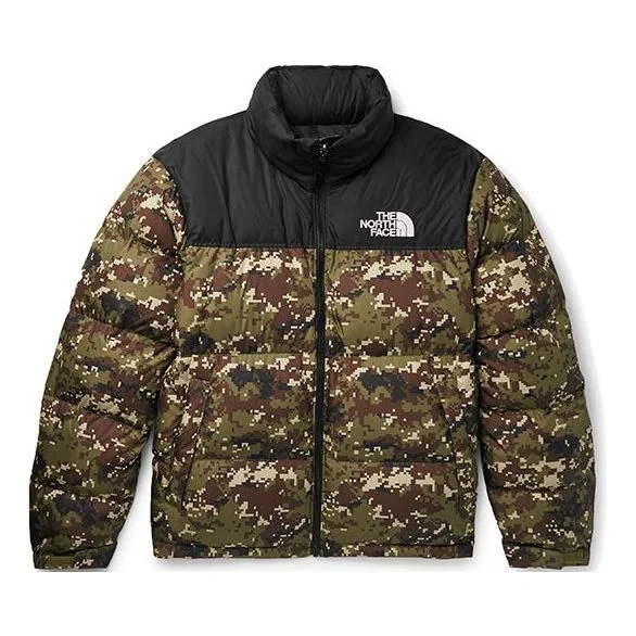 THE NORTH FACE 1996 Retro Nuptse Jacket Tumbleweed Green 700 NF0A3C8D-LJ8 - 1