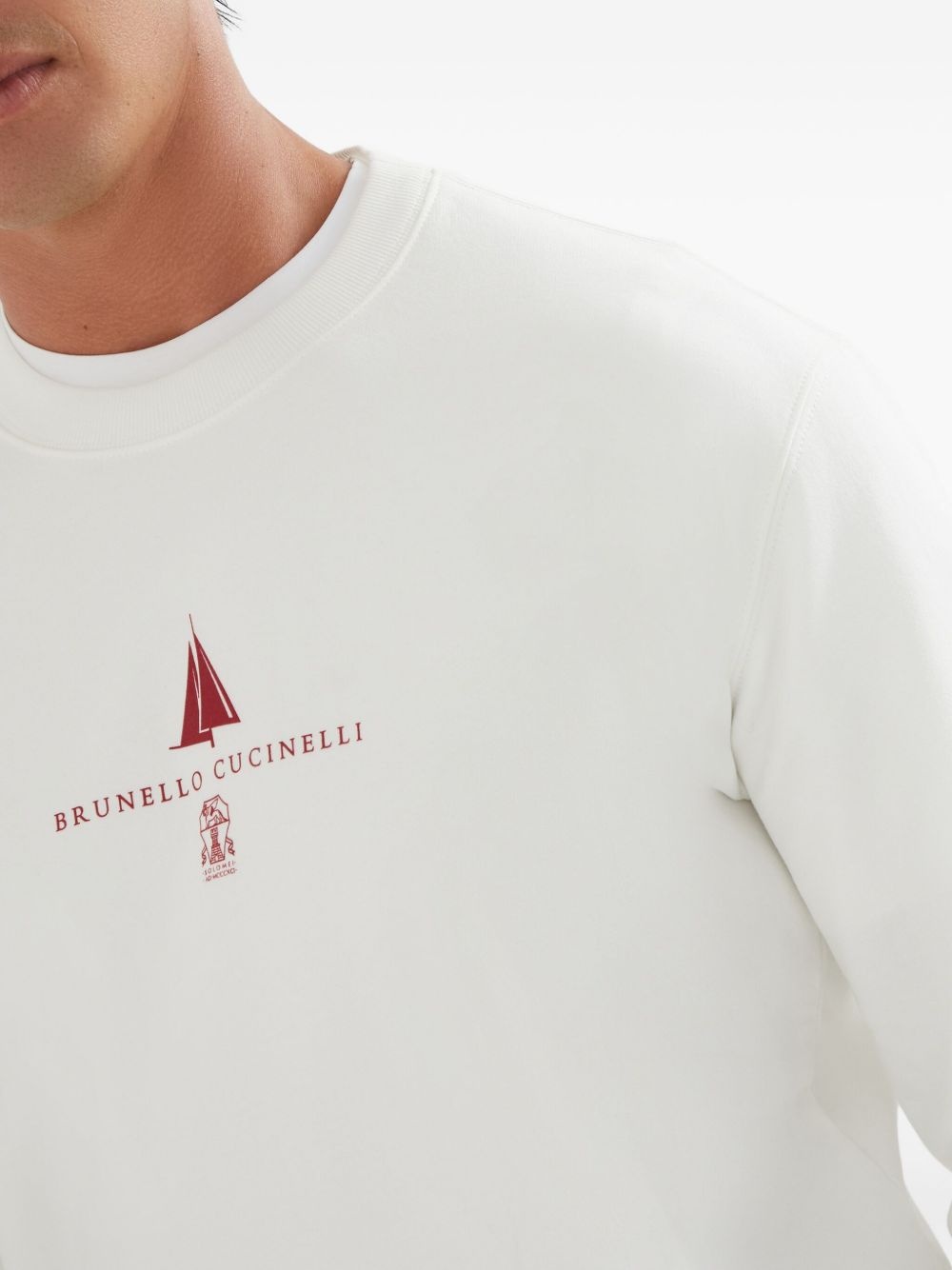 logo-print sweatshirt - 6