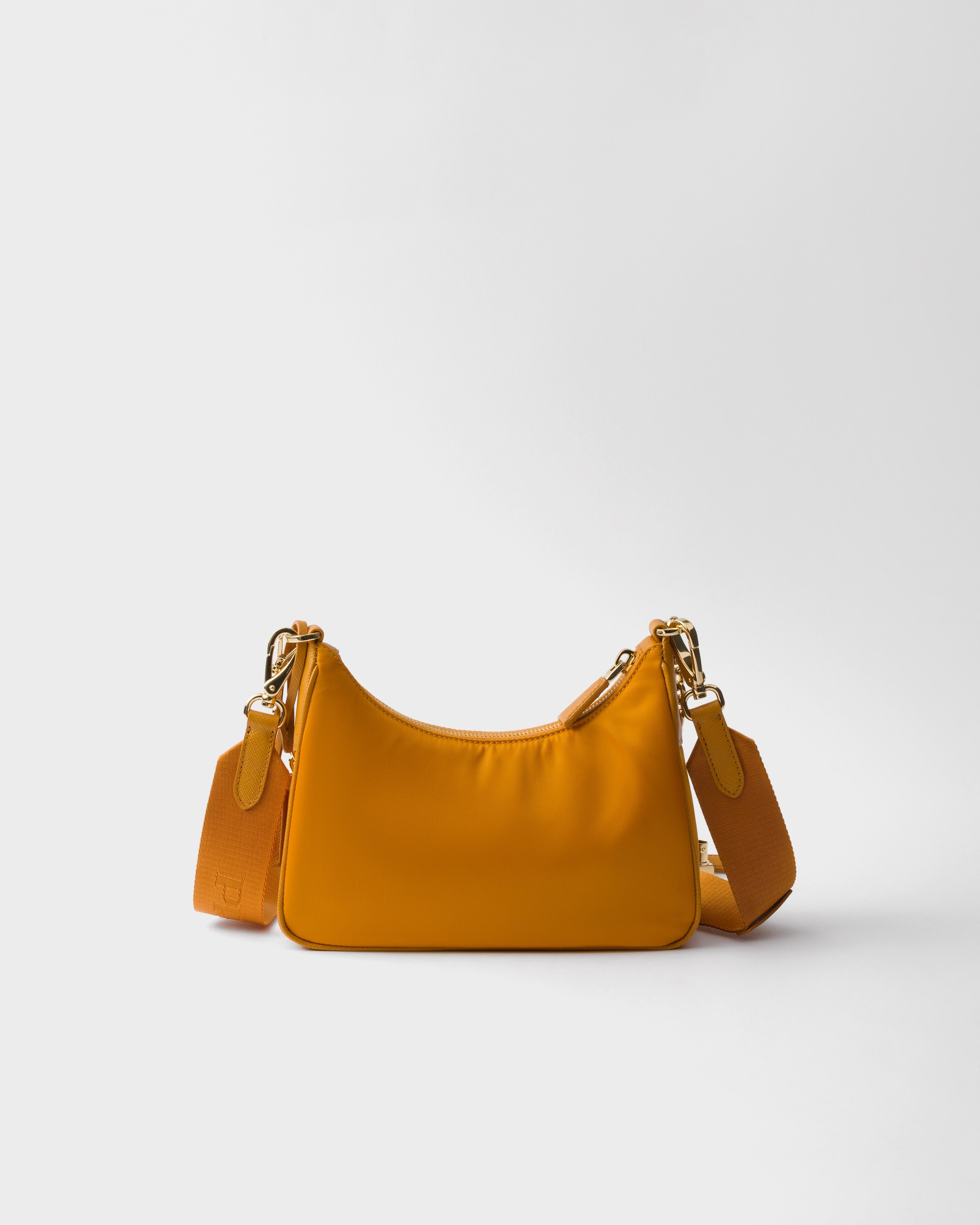 Prada Re-Edition 2005 Re-Nylon and Saffiano leather bag with charm - 3