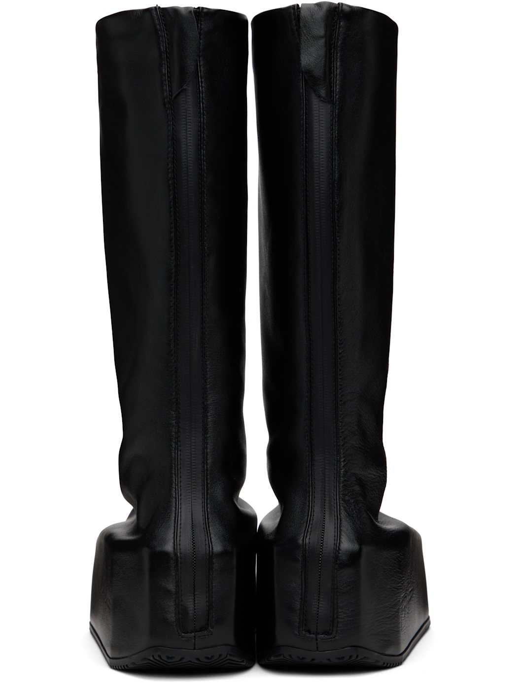 Black Kyasu Overboot Tall Boots - 2