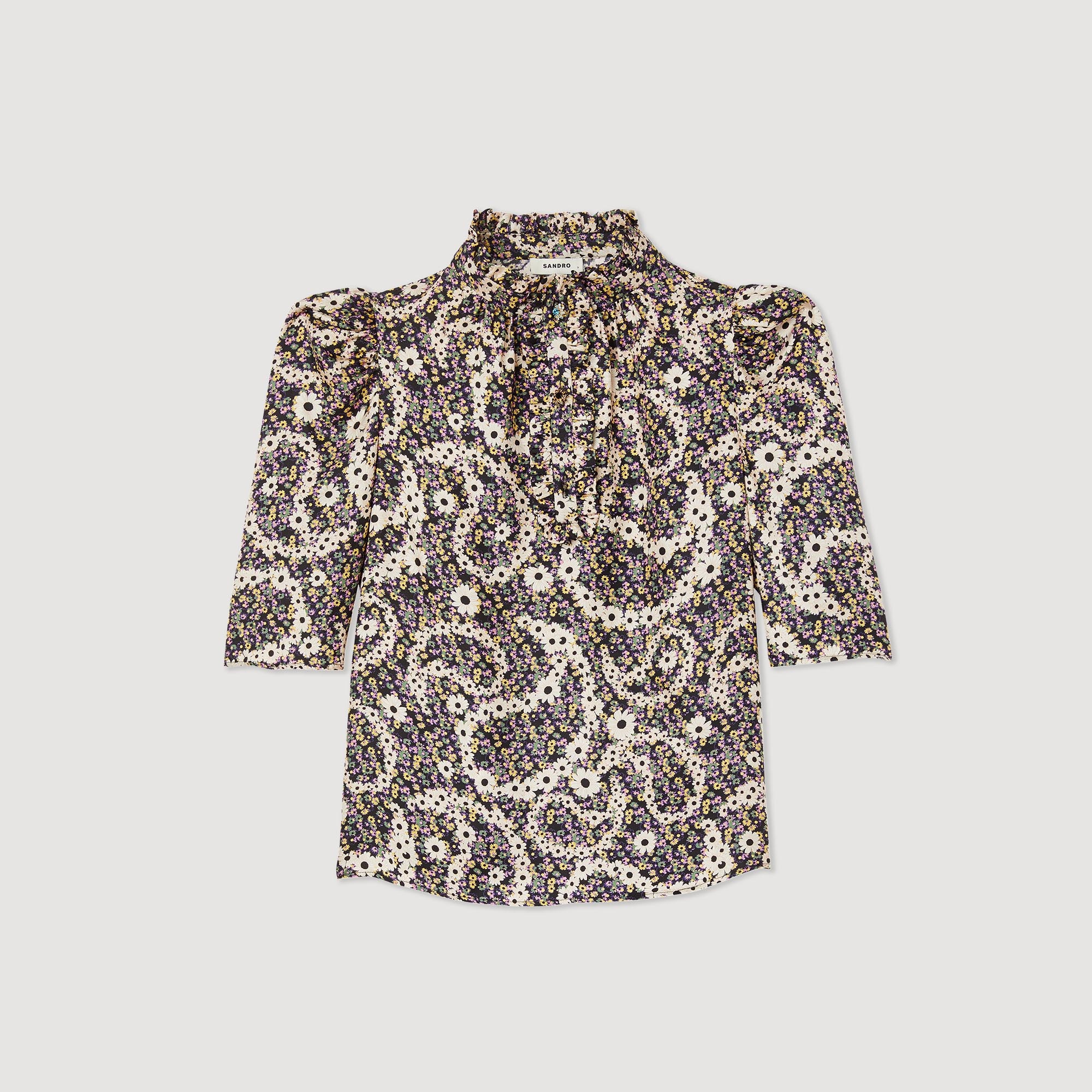 Flowing silk top - 1