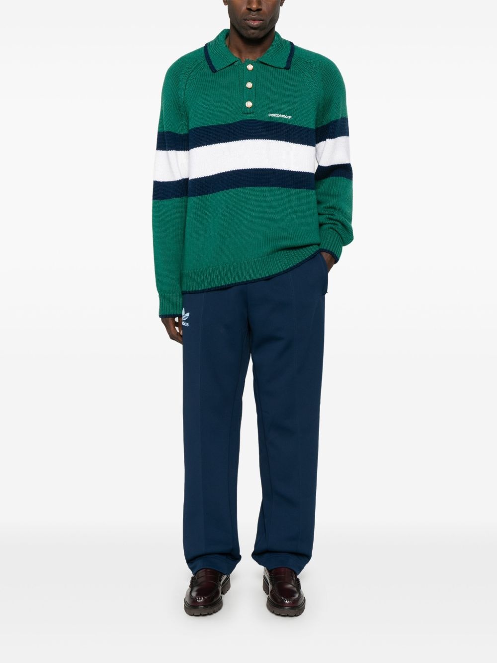 colourblock polo shirt - 2