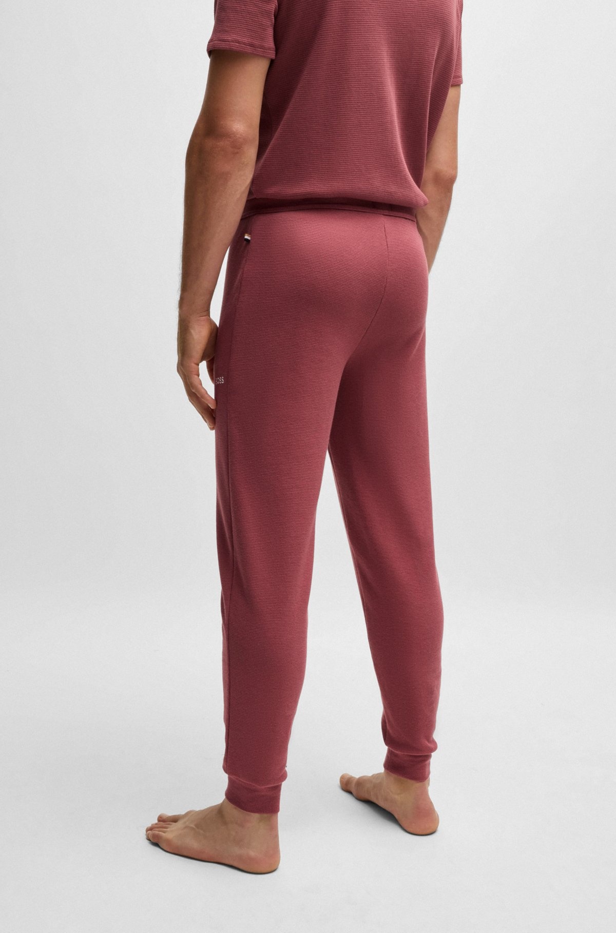 PAJAMA BOTTOMS WITH EMBROIDERED LOGO - 4
