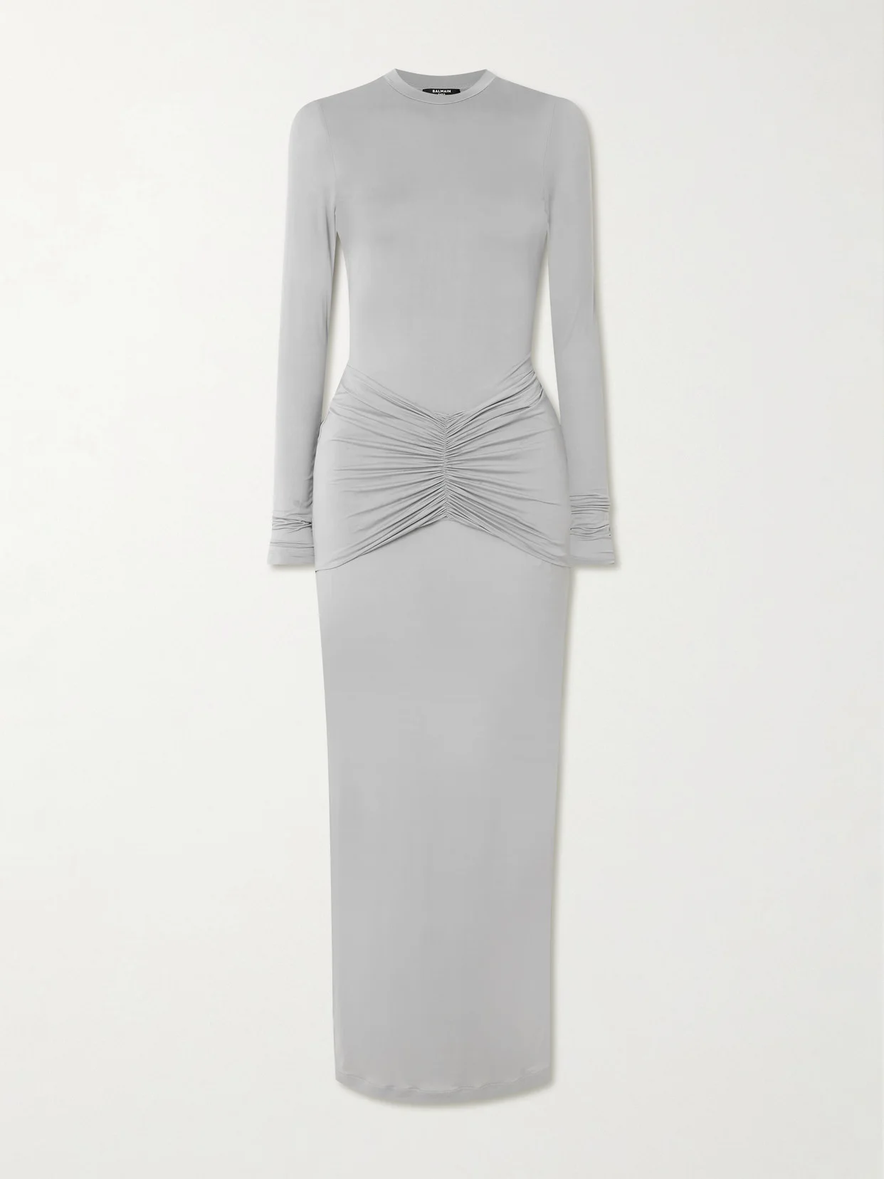 Ruched Stretch-jersey Maxi Dress - 1