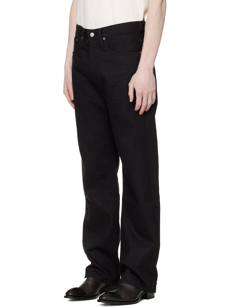 RRL by Ralph Lauren Black Vintage 5-Pocket Selvedge Jeans outlook