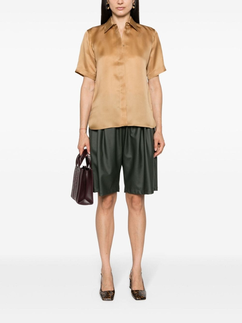 Max Mara short-sleeve silk shirt outlook