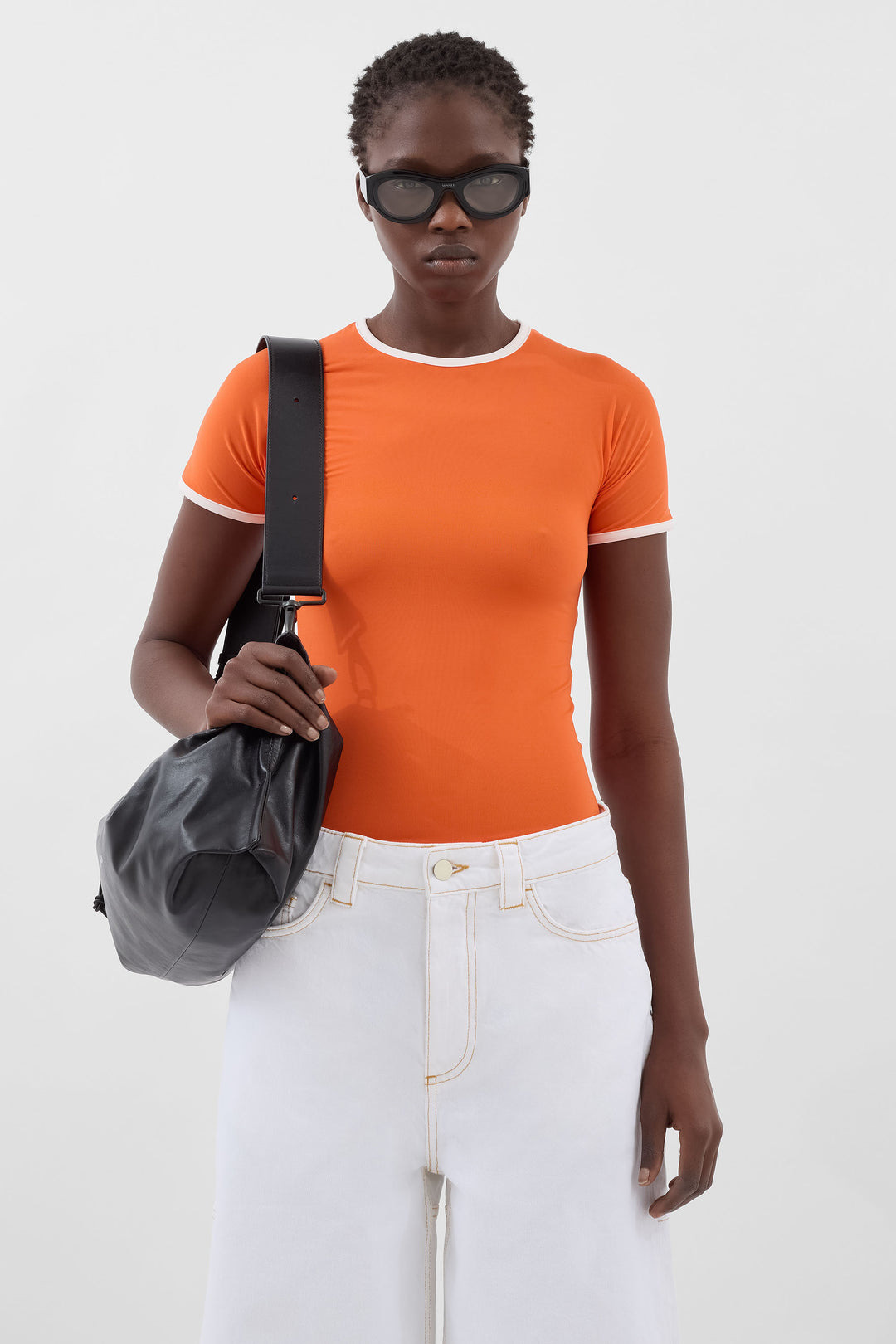 SUPER STRETCH T-SHIRT / bright orange - 3
