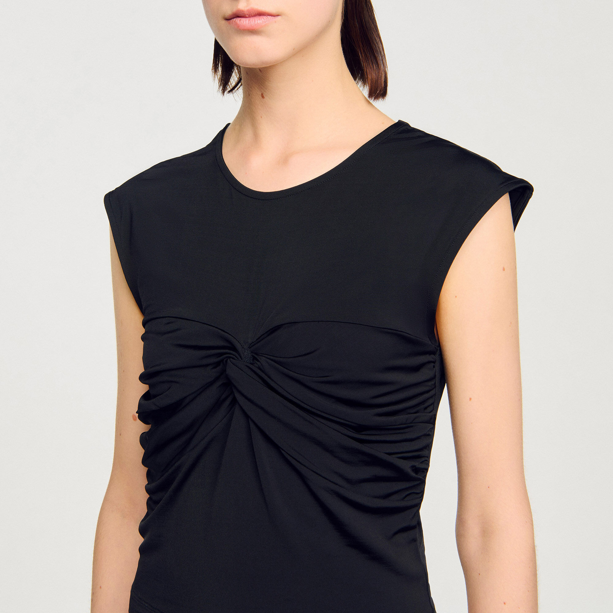 DRAPED T-SHIRT - 3