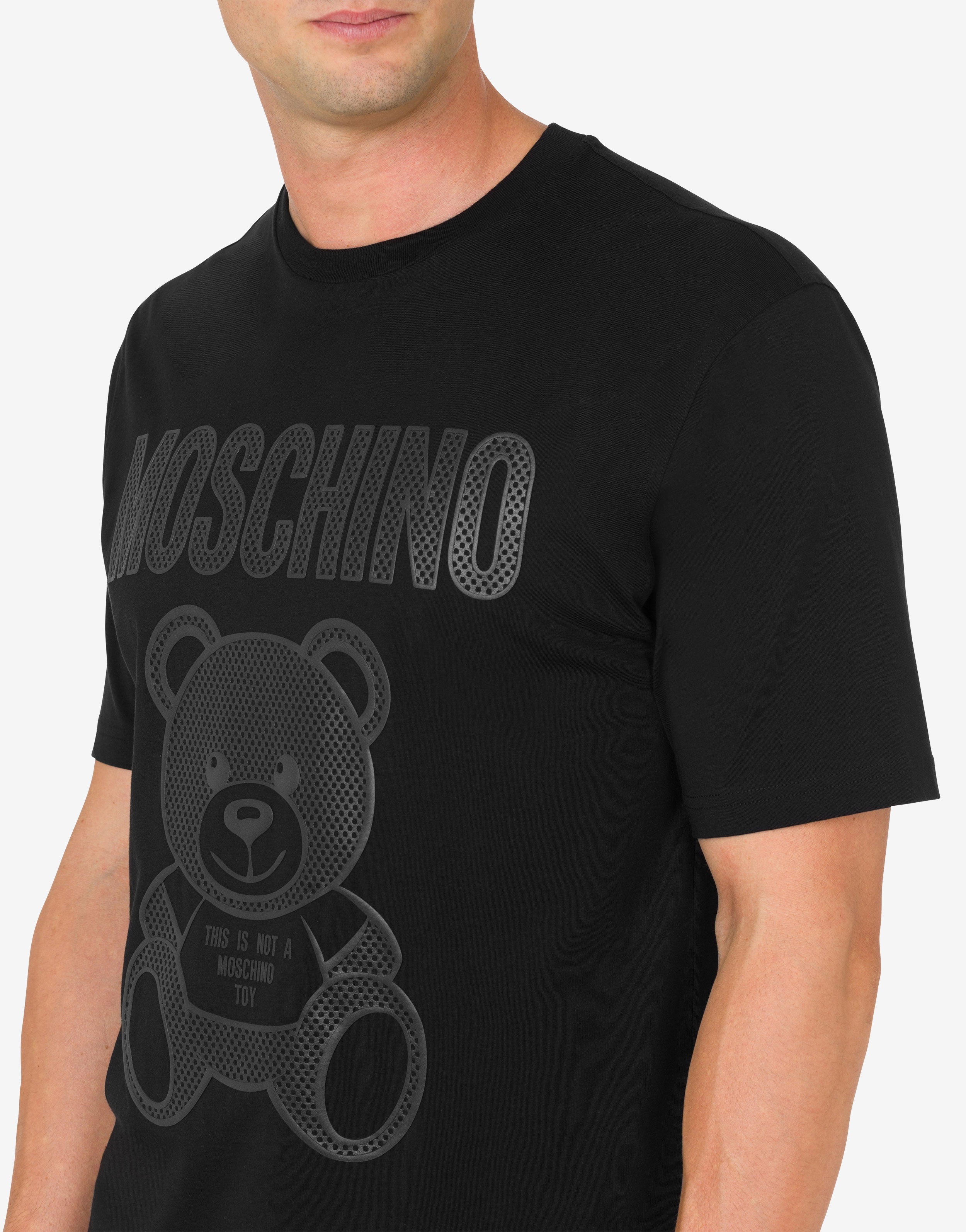 TEDDY MESH JERSEY T-SHIRT - 4