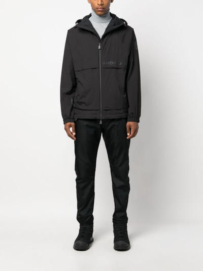 Moncler Grenoble Foret logo-print hooded jacket outlook