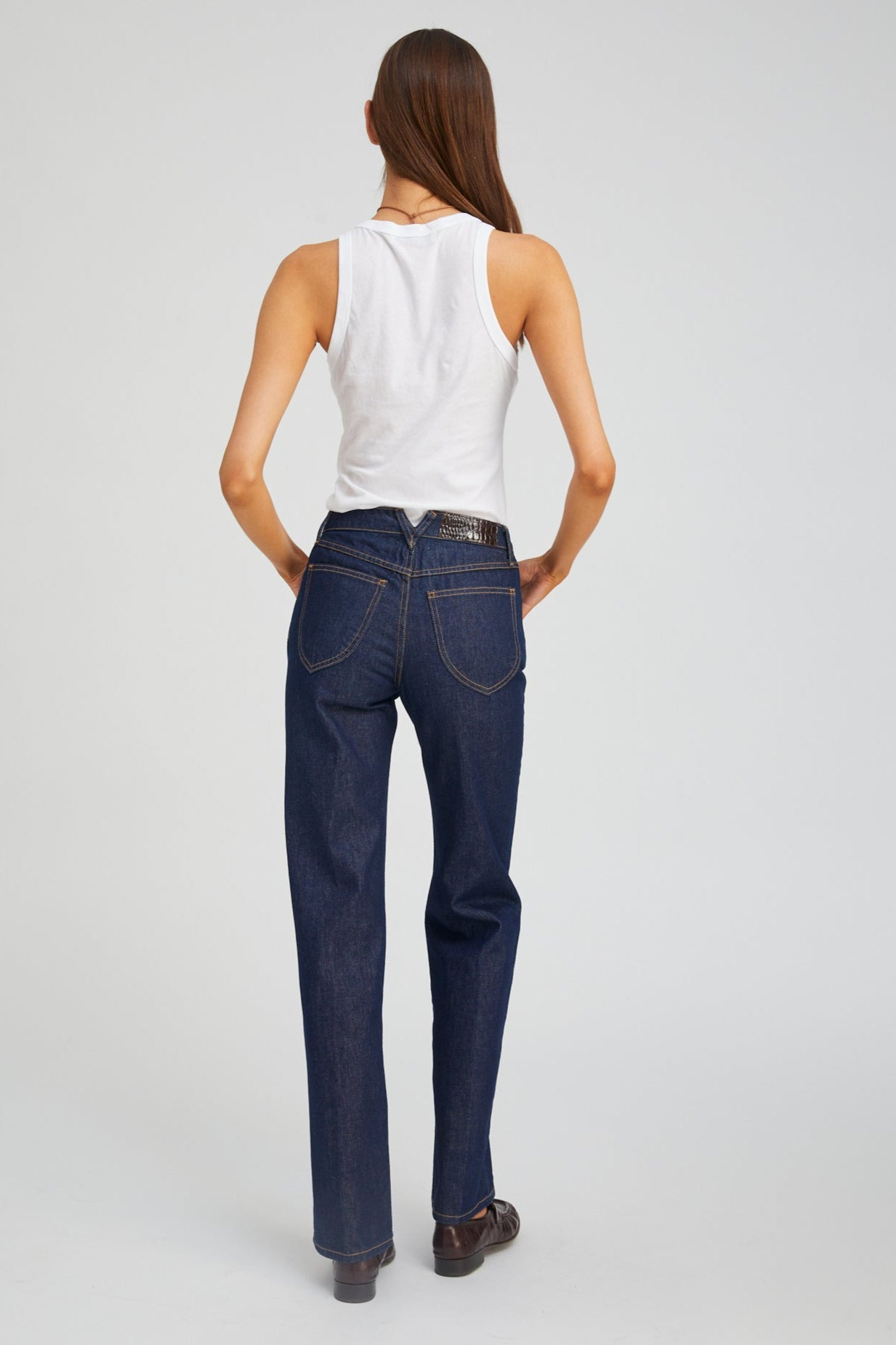 JANE LOOSE STRAIGHT DENIM - 5