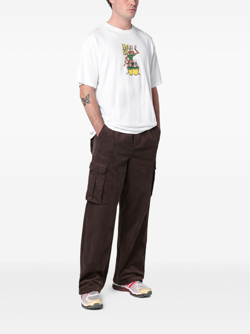 cotton cargo trousers - 2
