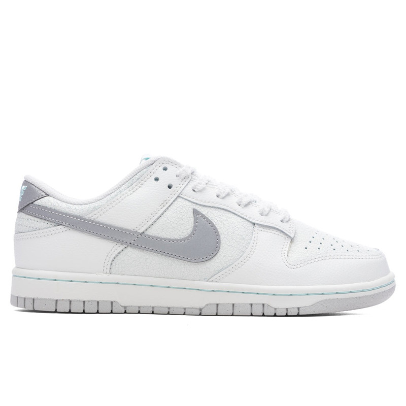 DUNK LOW RETRO SE - GLACIER ICE/METALLIC SILVER-SUMMIT WHITE - 1