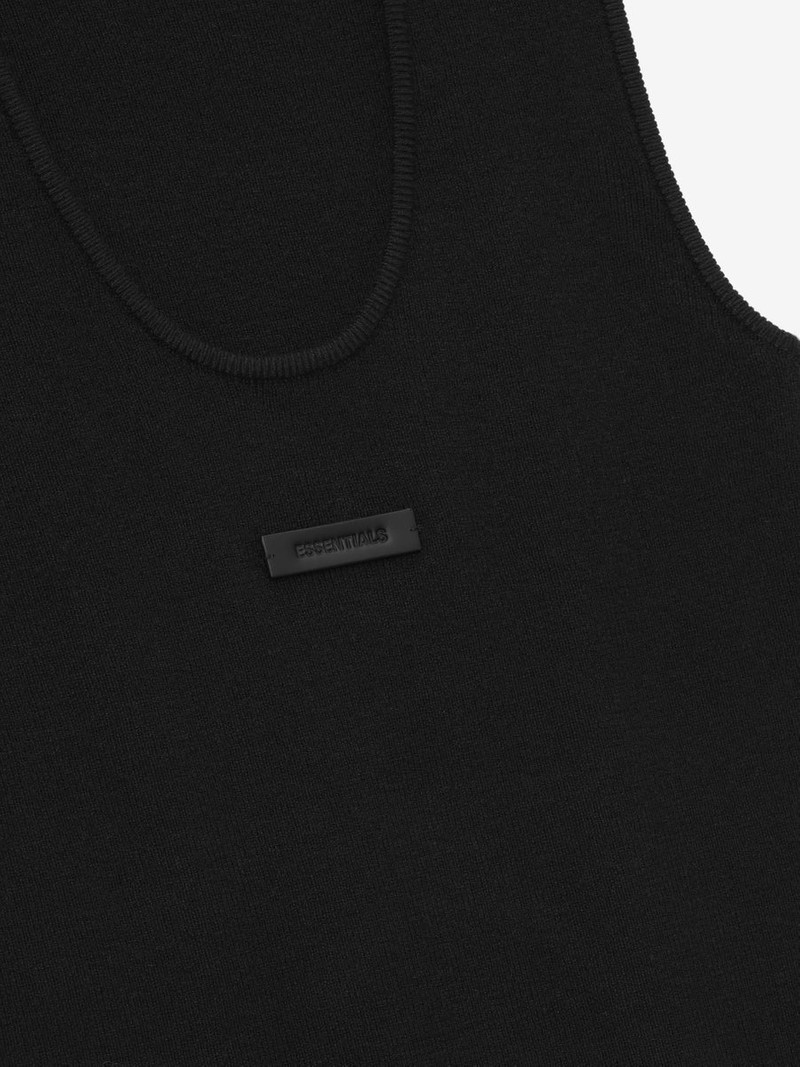ESSENTIALS Womens Soft Rib Knit Tank outlook