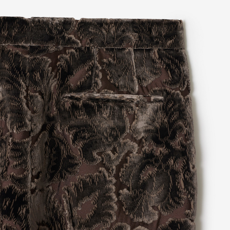 Vine Velvet Tailored Trousers 4
