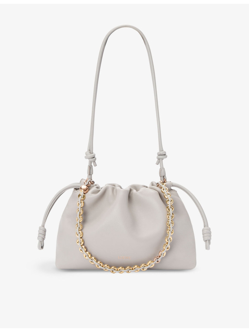 Flamenco Medium Leather Shoulder Bag 5