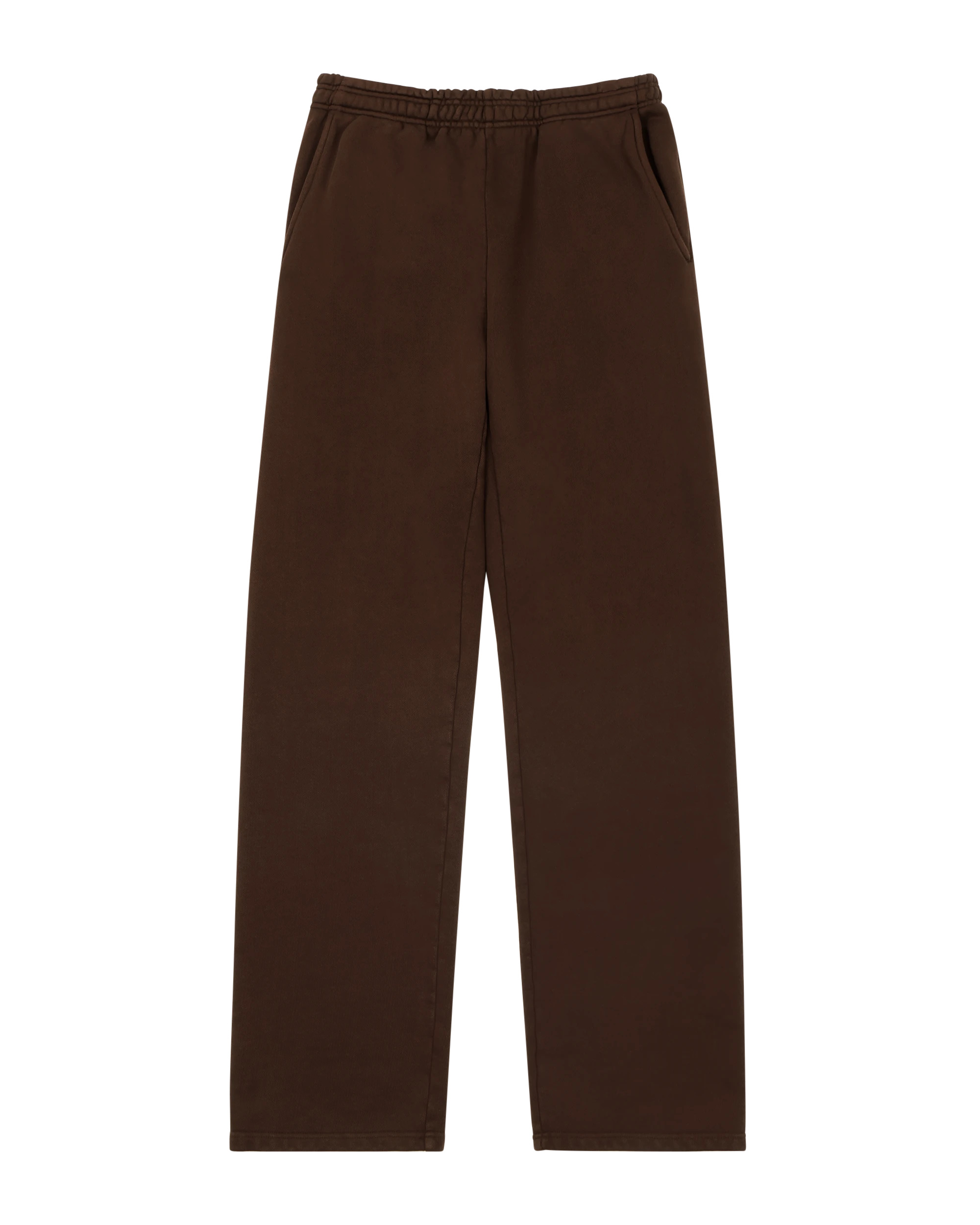 STRAIGHT LEG SWEATPANT BRUNETTE - 4
