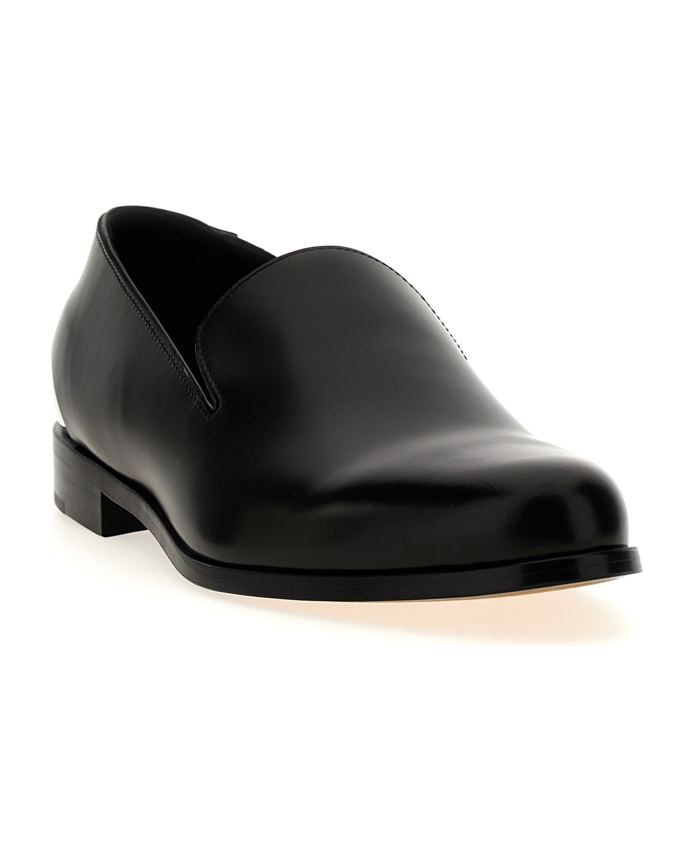 Metal Heel Loafer - 2