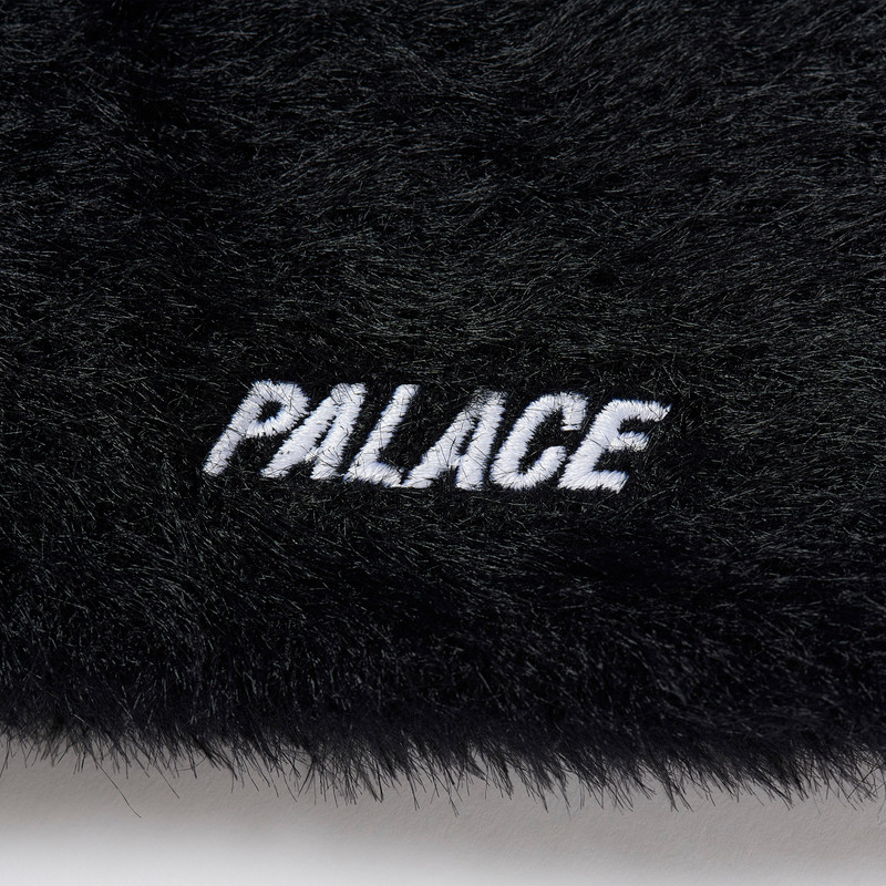 FAUX MOHAIR P NEIN CUFF BEANIE BLACK 4