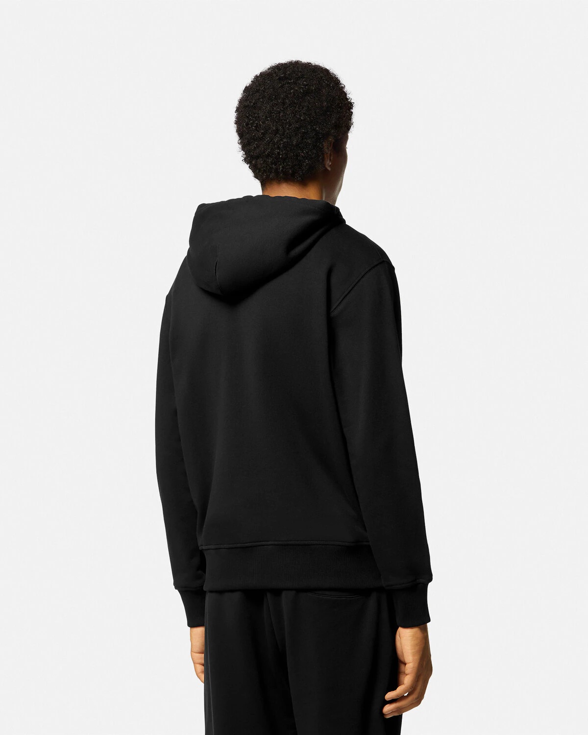 V-Emblem Zip Hoodie - 5