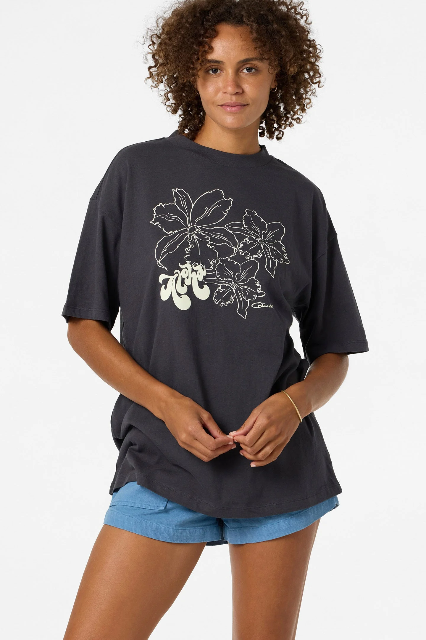 Ariah Hawaii Oversized Tee - 1