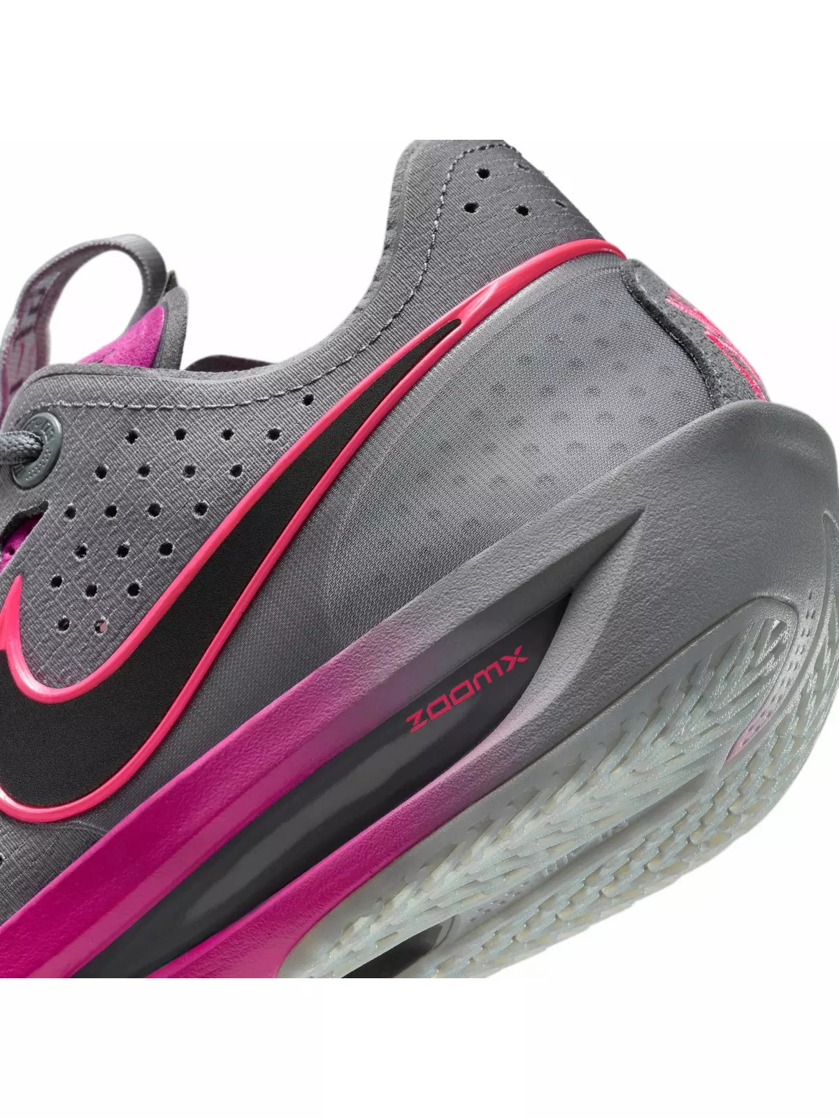 G.T. Cut 3 "Smoke Grey/Hot Fuchsia/Hyper Pink/Black" Men's Basketball Shoe - 8