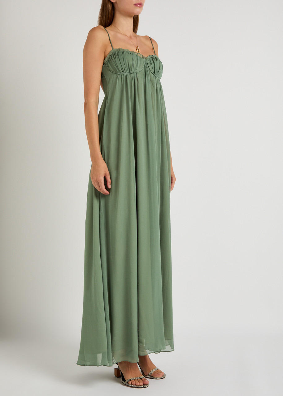 Reformation Cebba Georgette Maxi Dress - 2